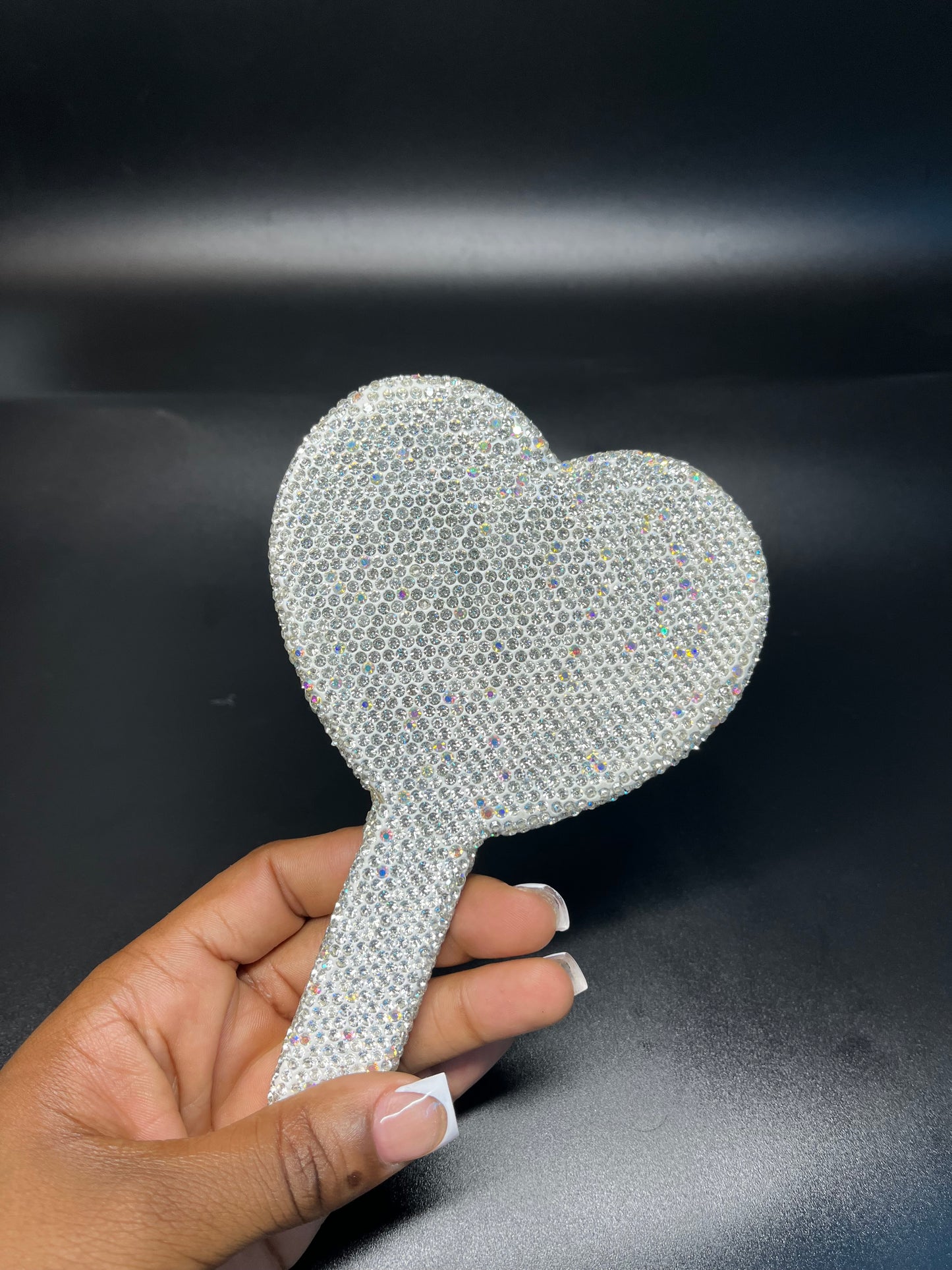 Diamond Heart Mirror