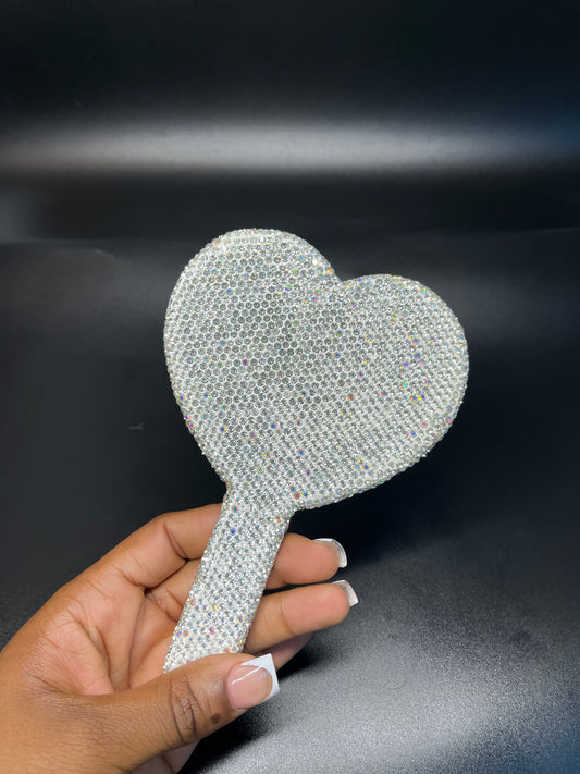 Diamond Heart Mirror