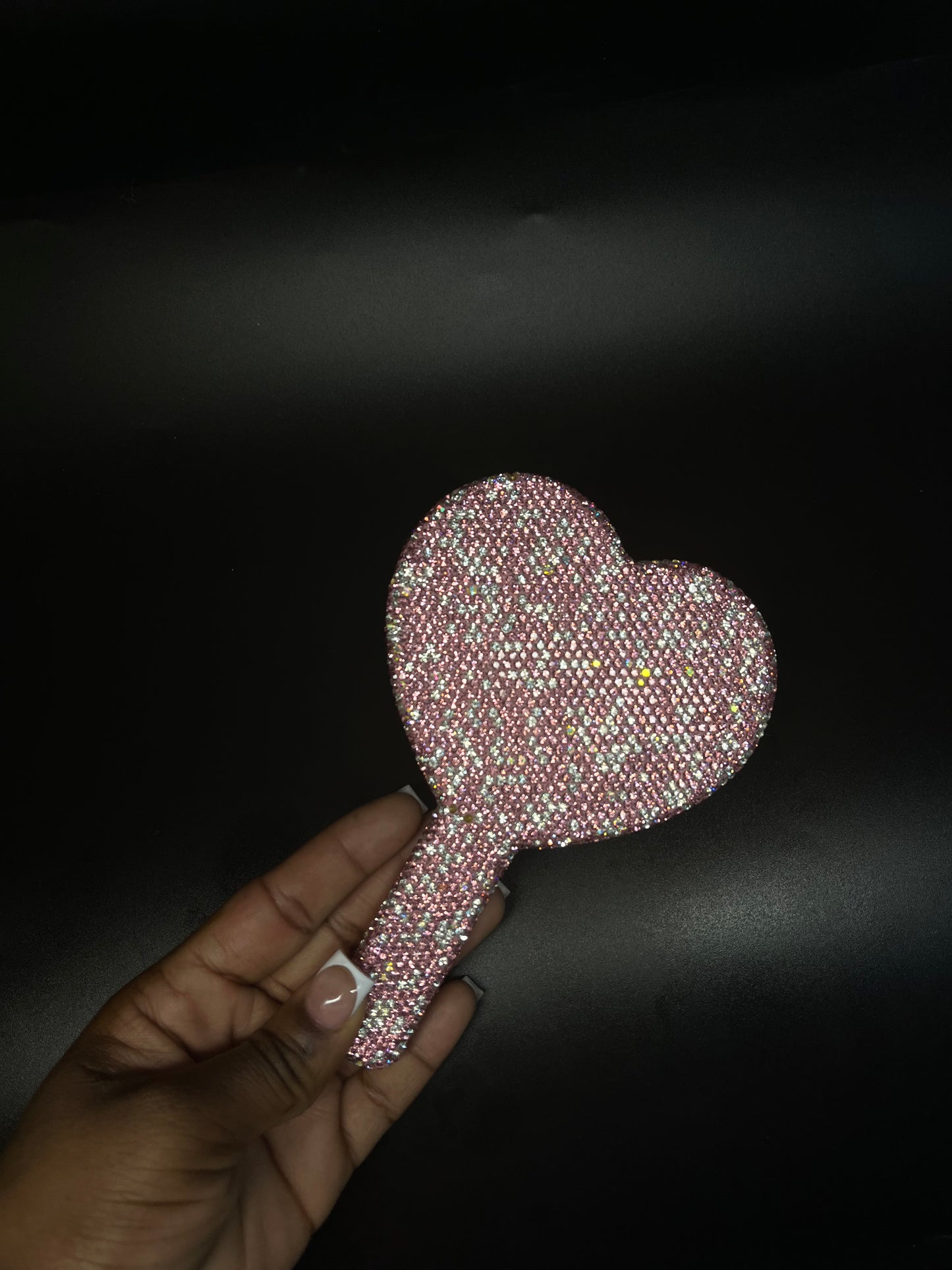 Diamond Heart Mirror